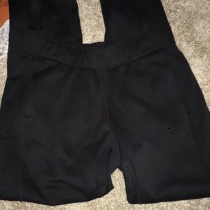 Black nike sweat pants
